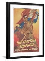 Filipino Freedom Fighter Poster-null-Framed Art Print