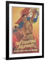 Filipino Freedom Fighter Poster-null-Framed Art Print