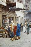 Carpet Seller in a Bazaar-Filipo Or Frederico Bartolini-Giclee Print