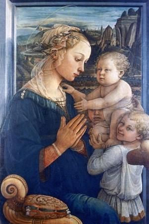 Madonna and Child with Angels, C1455