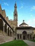 View of the Cloisters and the Pazzi Chapel, 1429-46-Filippo Brunelleschi-Giclee Print