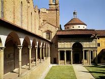 View of the Cloisters and the Pazzi Chapel, 1429-46-Filippo Brunelleschi-Giclee Print