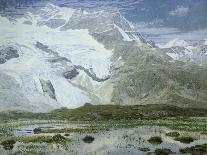 Cambrena Glacier, 1897-Filippo Carcano-Giclee Print