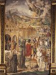 St Anthony of Padua Appearing to Blessed Luca Belludi Foretelling Liberation of Padua-Filippo Da Verona-Giclee Print