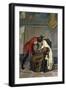 Filippo Lippi and Nun Lucrezia Buti-Gabriele Castagnola-Framed Giclee Print