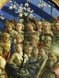 Coronation of the Virgin, Detail from the Life of the Virgin Cycle, 1466-1469-Filippo Lippi-Giclee Print