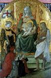 Coronation of the Virgin, Detail from the Life of the Virgin Cycle, 1466-1469-Filippo Lippi-Giclee Print