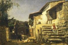Colonial House in Sorrento, 1859-Filippo Palizzi-Giclee Print