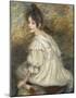 Fille a la robe blanche-Jacques Emile Blanche-Mounted Premium Giclee Print