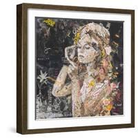 Fille De Fleur-Ines Kouidis-Framed Giclee Print