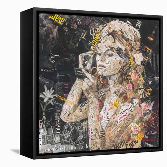 Fille De Fleur-Ines Kouidis-Framed Stretched Canvas