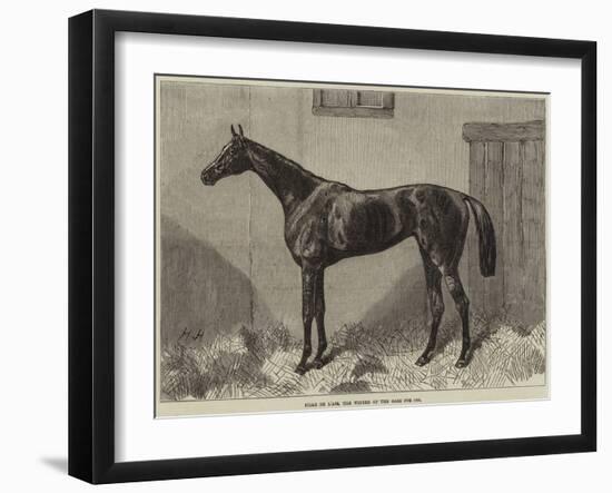 Fille De L'Air, the Winner of the Oaks for 1864-Harry Hall-Framed Giclee Print