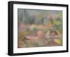 'Fille etendue dans l'herbe', c1890-Pierre-Auguste Renoir-Framed Giclee Print