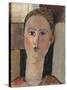 Fille rousse-Amedeo Modigliani-Stretched Canvas