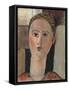 Fille rousse-Amedeo Modigliani-Framed Stretched Canvas