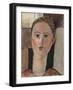 Fille rousse-Amedeo Modigliani-Framed Giclee Print