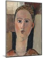 Fille rousse-Amedeo Modigliani-Mounted Giclee Print