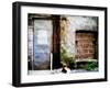 Filled in Derelict Doorway and Window-Clive Nolan-Framed Photographic Print