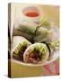 Filled Rice Paper Rolls from Vietnam-null-Stretched Canvas