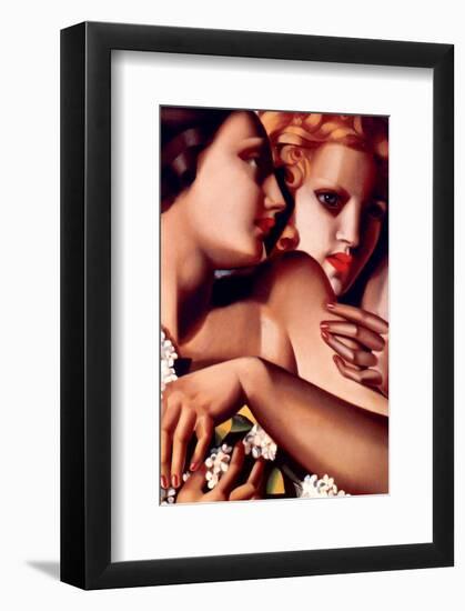 Filles et Lilas-Tamara de Lempicka-Framed Premium Giclee Print