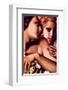 Filles et Lilas-Tamara de Lempicka-Framed Premium Giclee Print