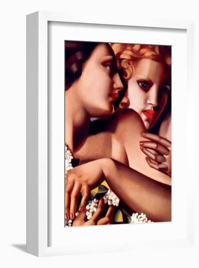 Filles et Lilas-Tamara de Lempicka-Framed Premium Giclee Print