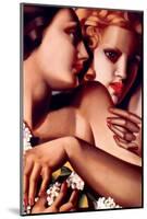 Filles et Lilas-Tamara de Lempicka-Mounted Premium Giclee Print