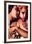 Filles et Lilas-Tamara de Lempicka-Framed Premium Giclee Print