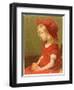 Fillette a l'Orange-Marie Louise Catherine Breslau-Framed Giclee Print