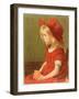 Fillette a l'Orange-Marie Louise Catherine Breslau-Framed Giclee Print