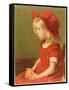 Fillette a l'Orange-Marie Louise Catherine Breslau-Framed Stretched Canvas