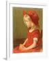 Fillette a l'Orange-Marie Louise Catherine Breslau-Framed Giclee Print