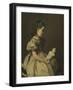 Fillette à la poupée-Ferdinand Roybet-Framed Giclee Print