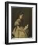 Fillette à la poupée-Ferdinand Roybet-Framed Giclee Print