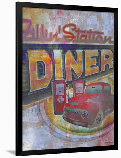 Fillin Station-Greg Simanson-Framed Giclee Print