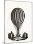 Filling a Hot Air Balloon with Gas, C.1790-null-Mounted Giclee Print