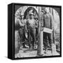 Filling a Shell with Nitro-Glycerine, Oil Field in Pennsylvania, USA, Early 20th Century-null-Framed Stretched Canvas