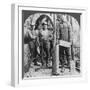 Filling a Shell with Nitro-Glycerine, Oil Field in Pennsylvania, USA, Early 20th Century-null-Framed Photographic Print