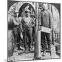 Filling a Shell with Nitro-Glycerine, Oil Field in Pennsylvania, USA, Early 20th Century-null-Mounted Photographic Print