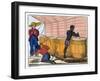 Filling and Heading Casks, 1826-Amelia Alderson Opie-Framed Giclee Print