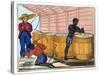 Filling and Heading Casks, 1826-Amelia Alderson Opie-Stretched Canvas