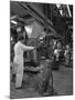 Filling Bags of Animal Feed, Spillers Animal Foods, Gainsborough, Lincolnshire, 1963-Michael Walters-Mounted Photographic Print