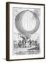 Filling Hydrogen Balloon in Paris-null-Framed Giclee Print
