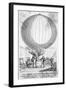 Filling Hydrogen Balloon in Paris-null-Framed Giclee Print