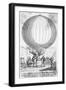 Filling Hydrogen Balloon in Paris-null-Framed Giclee Print