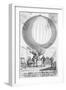Filling Hydrogen Balloon in Paris-null-Framed Giclee Print