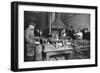 Filling Shrapnel Shells in a British Munitions Factory, World War I, 1914-1918-null-Framed Giclee Print