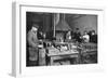 Filling Shrapnel Shells in a British Munitions Factory, World War I, 1914-1918-null-Framed Giclee Print