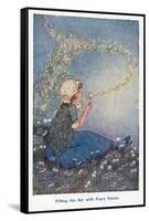 Filling the Air with Fairy Forms-Hilda T. Miller-Framed Stretched Canvas