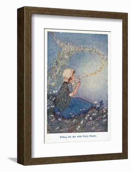 Filling the Air with Fairy Forms-Hilda T. Miller-Framed Photographic Print